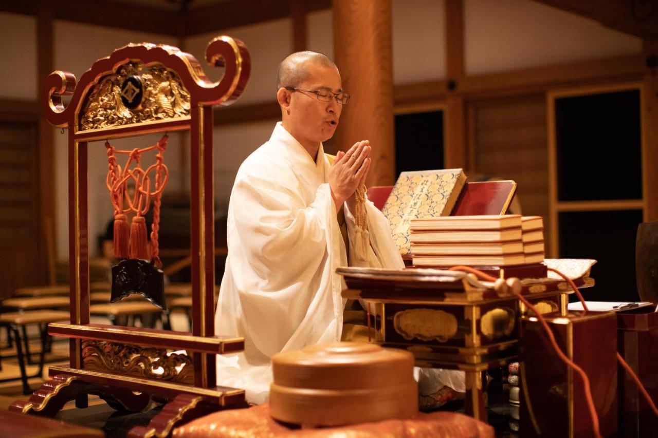 宿坊 端場坊｜Temple Hotel Habanobo Minobu Экстерьер фото